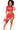 Keep Watching - Matching Stretch High Side Split Mini Skirt Set