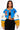 No Fans - Color Block Slightly Cropped Varsity Jacket
