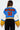 No Fans - Color Block Slightly Cropped Varsity Jacket