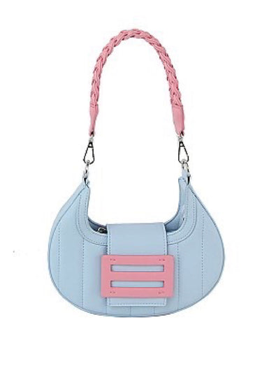 Patrice......Color Block Curved Clutch Purse Joia Accessories