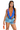 A Lil Picky - Sleeveless Stretch Color Block Ribbed Bodysuit for Women