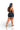 All About Me - Halter Back Tie Up Ruch Butt Line Romper