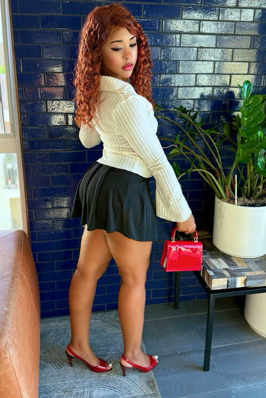 Bet - Pleated Tennis Mini Skirt