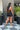 All About Me - Halter Back Tie Up Ruch Butt Line Romper