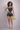 Women Ribbed Cotton Corset Style Bodysuit Short Set - Cuttin' Up