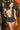 Exposed....Lace Short Body Print Bodysuit