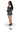 Pressure Creates Diamonds - Off Shoulder Burn Out Stretch Short Romper