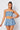 Prissy.....Denim Pleated Mini Skirt Set