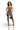 Wild Nights - Matching Stretch Zebra Print Crop Back Tie Pants Set
