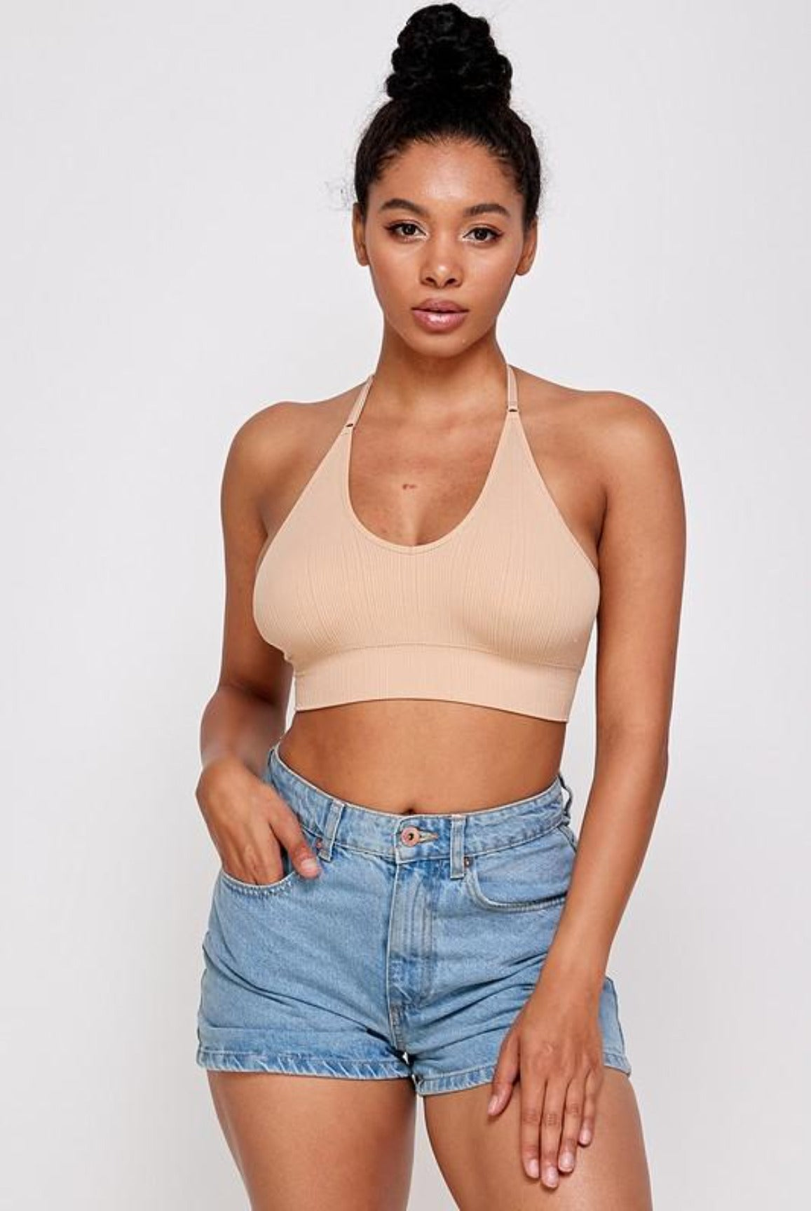 Chaar....Spaghetti Halter Bra Crop Top | Swagg Boutique LLC.