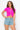 Yanna.....Short Sleeve Double Front Zipper Crop Top ANWND