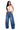 What You Saying - Baggy Oversized Cargo Detail Asymmetric Waist Denim Jeans
