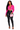 Shanel - Long Sleeve Deep V Cut Out Elastic Band  Detail Crop Top