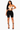 It’s About Time - Matching Two Piece Stretch Zip Up Crop Bermuda Short Set