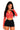 Blair - Long Sleeve Button Down Collar Mesh Crop Top