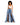 Nothing Like Me - Front Button Down Wide Leg Denim Jeans