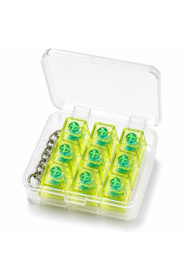 Click Clack Light Up Keyboard Keychain
