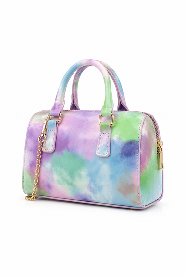 Flavor - Tie Dye Top Handle Clutch Purse