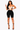 It’s About Time - Matching Two Piece Stretch Zip Up Crop Bermuda Short Set