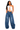 What You Saying - Baggy Oversized Cargo Detail Asymmetric Waist Denim Jeans