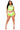 Serena - Matching Stretch Fish Net Short Set