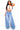 What You Saying - Baggy Oversized Cargo Detail Asymmetric Waist Denim Jeans