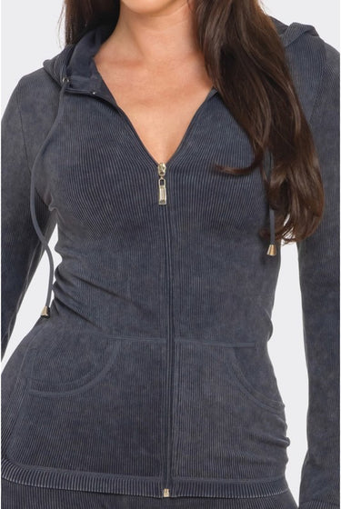 Active - Stretch Hoodie Seamless Pants Set