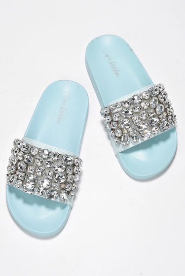 Boho......Studded Sandal Slides Cape Robbin Shoes