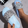 Boho......Studded Sandal Slides Cape Robbin Shoes