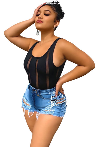 Brandi.....Tank Bandage Bodysuit