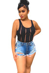 Brandi.....Tank Bandage Bodysuit