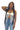 Butterfly Babe......Sleeveless Mesh Front Flare Cut Out Crop Blanc Clothing
