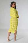 Fab......Knit Midi Skirt Set