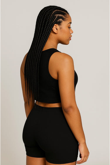Imagine That - Cotton Fitted Leggings Biker Shorts