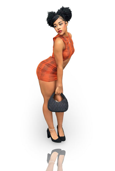 Im The Standard - Sleeveless Tank Side Lace Up Mini Dress