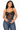 Cassandra - Mesh Bodysuit Women Sheer Strappy Adjustable Strap Sexy Top Leotard