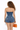 Denim Strapless Stretch Cargo Romper - No Limits