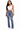 Andrea.....Stacked Multi Color Pants