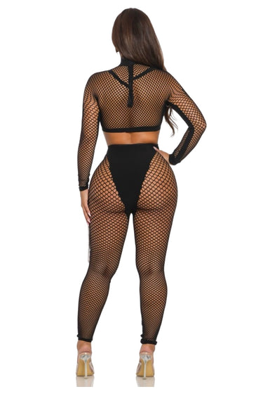 Privacy - Sexy Fishnet Pants Set