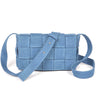 Riley....Denim Braided Clutch Purse Joia Accessories