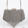 Something Pretty......Draped Studded Fringe Detail Clutch Purse H&D Accessories