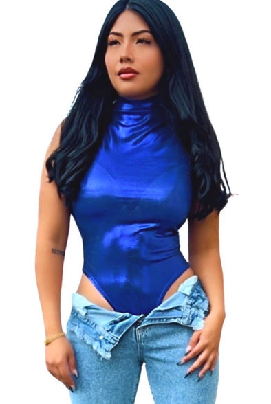 Gina....Metallic Bodysuit