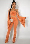 I Believe I Can Fly....Oversized Sleeve Stacked Pants Set | Swagg Boutique LLC.
