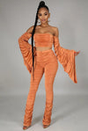 I Believe I Can Fly....Oversized Sleeve Stacked Pants Set | Swagg Boutique LLC.