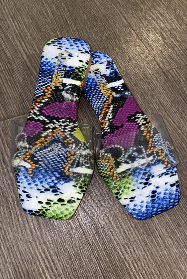 Mino.....Clear Flap Sandal Slides | Swagg Boutique LLC.