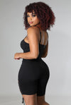 All Grown Up....Spaghetti Strap Corset Romper