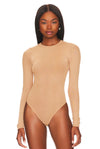 Becky.....Long Sleeve Mesh Bodysuit