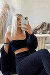 Big Softy......Three Piece Cardigan Pants Set