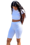 For The Win.....Cotton Biker Shorts | Swagg Boutique LLC.