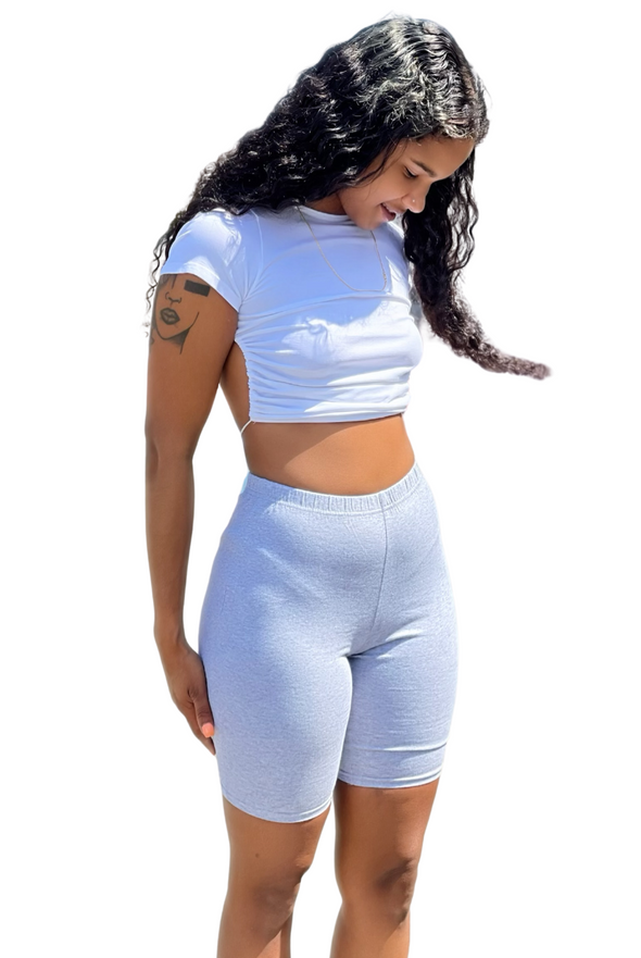 For The Win.....Cotton Biker Shorts | Swagg Boutique LLC.